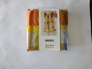 BAGGU Bag Eco-Friendly Reusable STANDARD size-70's Madras - Bild 1 von 3
