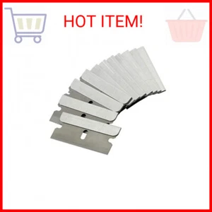 Bates- Single Edge Razor Blades, 50 Pack, Silver, Razor Blades Single Edge, Stra - Picture 1 of 2