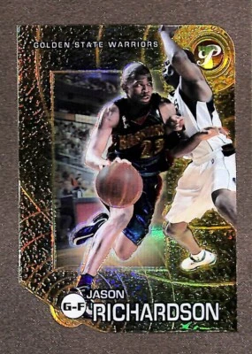 2002-03 Topps refractor de oro prístino troquelado #48 Jason Richardson/99 Foto 1 de 3