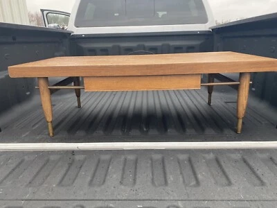MCM MID CENTURY MODERN AMERICAN OF MARTINSVILLE RETRO COFFEE TABLE - Image 1 of 4