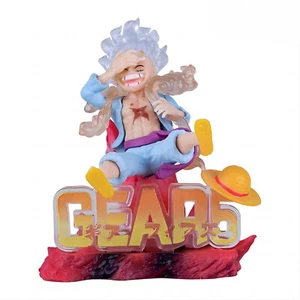 Figura de estatua anime One Piece G5 Monkey D Luffy Nika Gear 5th Laugh Linda 10 cm - Imagen 1 de 11