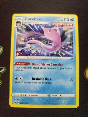 EXACT CARD PICTURED Gorebyss Pokemon SWSH08 Fusion Strike 067 /264 Eng Non-F - Image 1 of 2