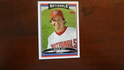2006 TOPPS # UH39 ZACH DAY  BASEBALL CARD - Image 1 of 2