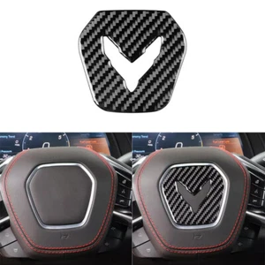 Hoja de volante de fibra de carbono panel central embellecedor para Corvette C8 20-24 - Imagen 1 de 12