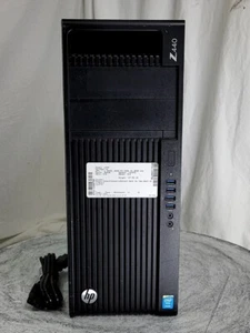HP Z440 L8W59UC#ABA Workstation Server XEON E5-1650 V3 64GB 512GB SEE NOTES - Afbeelding 1 van 6