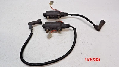 83 Yamaha XV750 1983 Virago 750 bobinas de encendido cables de bujía Foto 1 de 4