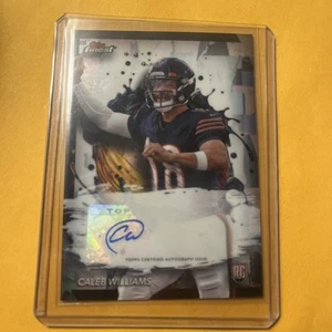2024 Topps Finest - Rookie Finest Autographs Caleb Williams #RFA-CW (AU, RC) - Bild 1 von 2