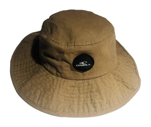 O’Neill Tan Floppy Bucket Hat Great For Beach Cruise Fishing One Size,NEW - Picture 1 of 7