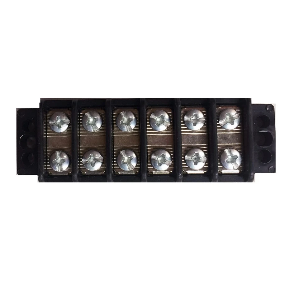 BARRERA BLOQUE TERMINAL COOPER TB200-06SP 2 FILAS 6POS 22-12AWG (10 piezas) Foto 1 de 1