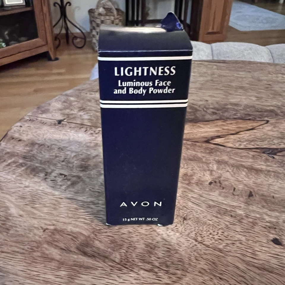 Avon "Lightness" Luminous Face And Body Powder .5oz #Vintage 1999. Retired. NEW! - Image 1 of 4