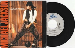 Michael Jackson LEAVE ME ALONE Disque 45t 7" Vinyl Single Record Disc 1989 - Picture 1 of 2