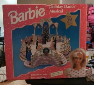 VINTAGE 1997 BARBIE HOLIDAY DANCE MUSICAL MR. CHRISTMAS NEW IN ORIGINAL BOX - Picture 1 of 1