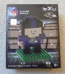 BRXLZ NFL Baltimore Ravens Mini Football Player 3-D Construction Toy 89pcs - Bild 1 von 3