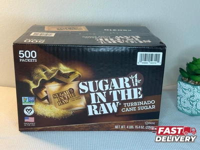 Paquetes de azúcar de caña turbinado Sugar in the Raw 500 ct Foto 1 de 4