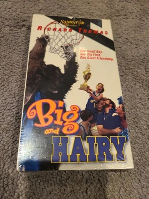 BRAND NEW Big and Hairy VHS 2000 Richard Thomas RARE Sealed Showtime  - Image 1 of 3