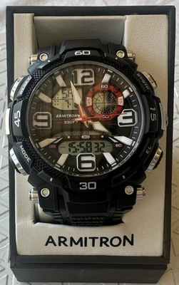 Armitron Sport Men's Analog-Digital Chronograph Resin Strap Watch (212-19) - image 1 of 4