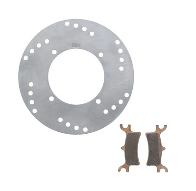 Rotor de freno y pastillas de freno para frenos traseros Polaris Sportsman 700 2002-2006 Foto 1 de 4