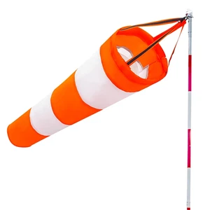 Windsocken für draußen, strapazierfähige Windrichtungsanzeiger mit reflektierendem Bel - Bild 1 von 7