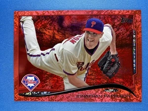 Jonathan Papelbon 2014 Topps #122 Red Foil Philadelphia Phillies - Picture 1 of 2