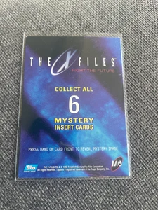 X-FILES MOVIE - FIGHT THE FUTURE - Single Chase Card - M6 - Picture 1 of 2