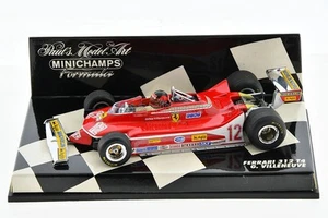 F1 FERRARI 312 T4 #12 Gilles Villeneuve 1979 1/43 MINICHAMPS 430797312 - Picture 1 of 5