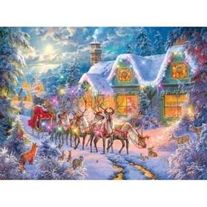Cra-Z-Art Abraham Hunter 500-Piece Magic Light Up Jigsaw Puzzle NIB - Picture 1 of 2