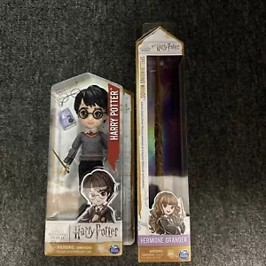 Spin Master 8" Harry Potter bambola mondo magico figura & bacchetta Hermione Granger - Foto 1 di 8