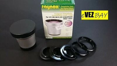 RAYNOX - TELEPHOTO 2.0X Conversion Lens for COMPACT DIGITAL / VIDEO CAMCORDERS - Image 1 of 4