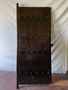 Antike mittelalterliche Tür Holz Türen Holztür rechts/links Breite90xHöhe200cm  - Bild 1 von 10