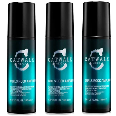 3x 150ml Catwalk by Tigi Curls Rock Amplifier Creme Dauerwelle & welliges Haar - Bild 1 von 3