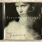 Paulette Pepper CD Jazz Pepper's Passion 1990er 12 Song Studio Album Tee für zwei