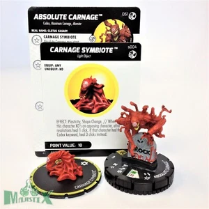 Heroclix Spider-Man and Venom: Absolute Carnage set Absolute Carnage #051 con tarjeta - Imagen 1 de 1