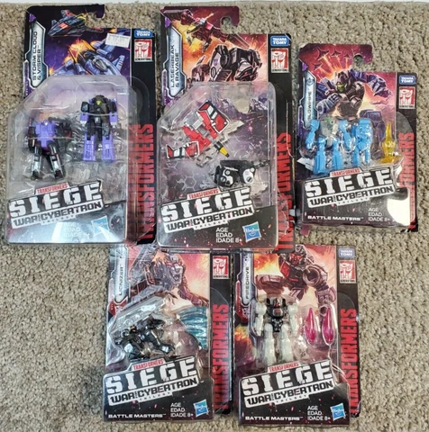 Lot Hasbro Transformers Generations War for Cybertron Siege Laserbeak Ravage Cover
