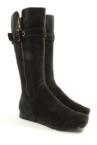 ECCO Botas de pantorrilla ancha Mujeres Talla EU 37.5 negro look casual - Imagen 1 de 5