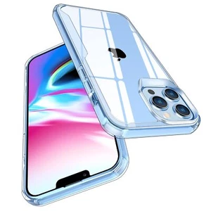 W-3PMGROUP Upgraded【Shatter-Proof Corners】Clear Designed for iPhone 13 Pro Max - Picture 1 of 8