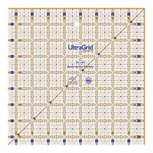 Quilting Ruler Ultragrid by Quiltcut 8.5" square quilting sewing ruler NEW - Picture 1 of 1