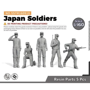 SSMODEL 910 1/160 N Scale Model Upgrade Parts Army Model Japan Soldiers - Picture 1 of 3
