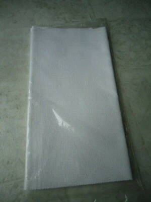 (3 Piece) White 14 Ct. Aida Cloth for Cross Stitch Size:  18” X 12” Each RK - Image 1 of 4