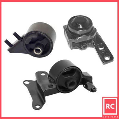 Motor & Trans Mount 3PCS Set for 1992-1994 Mazda MX-3 1.8L / 8813, 2648, 2650 - Image 1 of 4