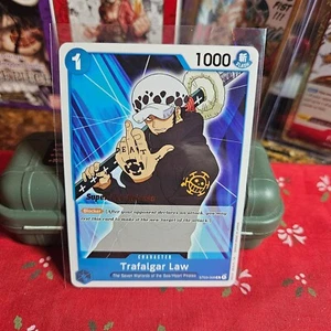 1st edition- One Piece TCG Warlords ST03-008 Trafalgar Super Pre-Release - Picture 1 of 3
