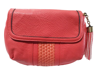 Merona Tassel Crossbody Handbag - Red  (7"H x 9.5"D) from Target NEW/SEALED  - Image 1 of 4