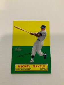 2011 Topps Lineage #7 Mickey Mantle Stand-Up Pop Up Insert NM! SP! YANKEES♨️f