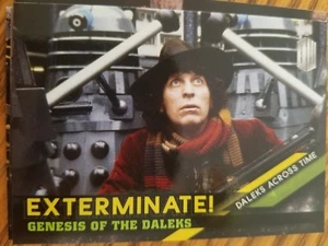 2016 Topps Doctor Who Timeless #3 Genesis of the Daleks - Daleks Across Time - Imagen 1 de 1