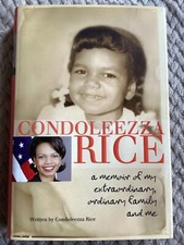 *Signed Copy* Condoleezza Rice : A Memoir (2010, Hardcover) Juvenile Non-Fiction