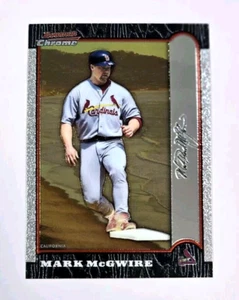 1999 Bowman Chrome Mark McGwire St. Louis Cardinals #6 - Picture 1 of 2