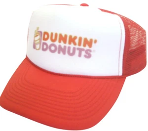 Dunkin' Donuts Trucker Hat Mesh Cap Snapback Hat Adjustable Vintage - Picture 1 of 2