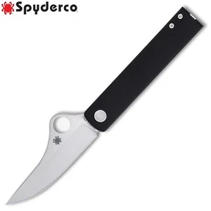 Spyderco Essenza Liner Lock N690Co Satin Blade Black Aluminium Griffe C272ALBKP - Bild 1 von 3