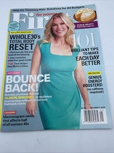 FIRST for WOMEN Magazine Oct. 2024 "ALISON SWEENEY COVER" Reset Your Body! - Imagen 1 de 4