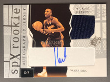 MICKAEL PIETRUS 2003-04 UPPER DECK SPX ROOKIE JERSEY CAR 325/1250