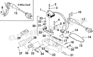 Parts for Andis MASTER (ML) - Picture 1 of 3